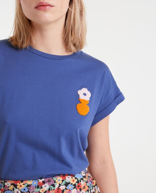 T-Shirt Eva Bleu Compania Fantastica