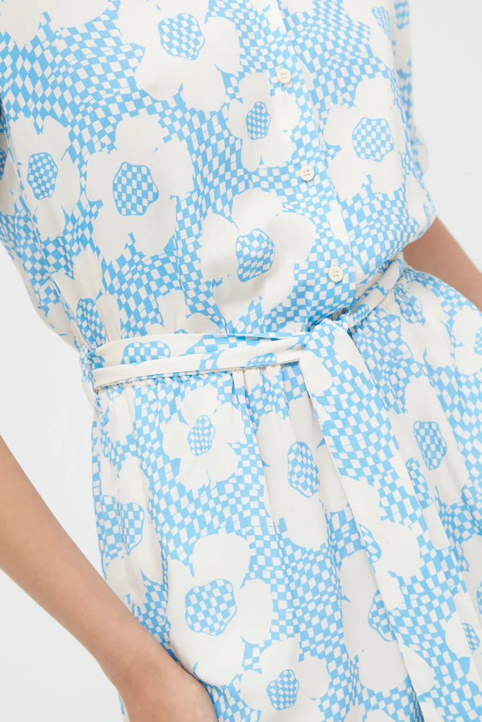 Jumpsuit Caja Flores Bleu Compania Fantastica