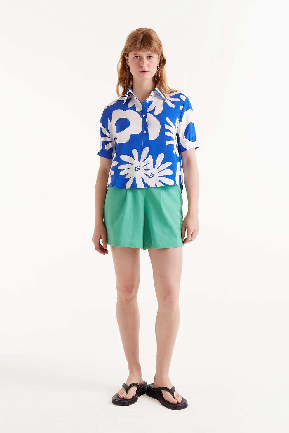 Chemisier Molly Bleu Compania Fantastica