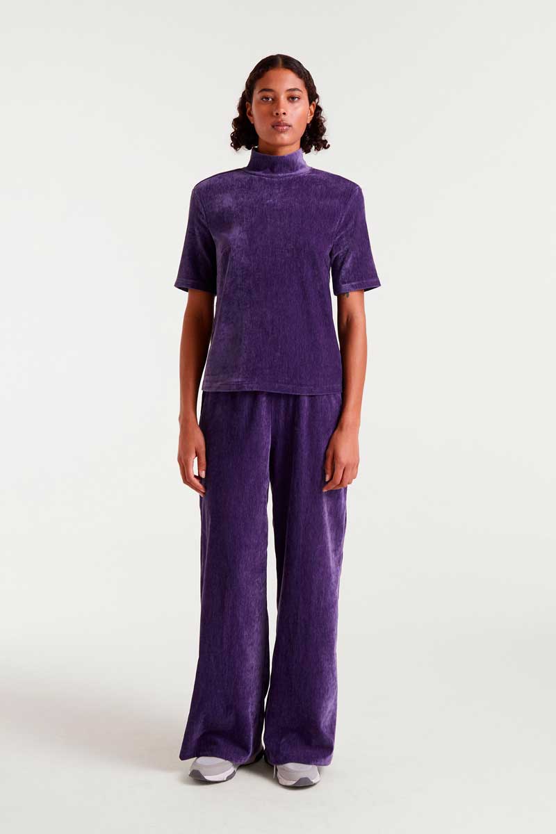 Chandail Chenille Mauve Compania Fantastica