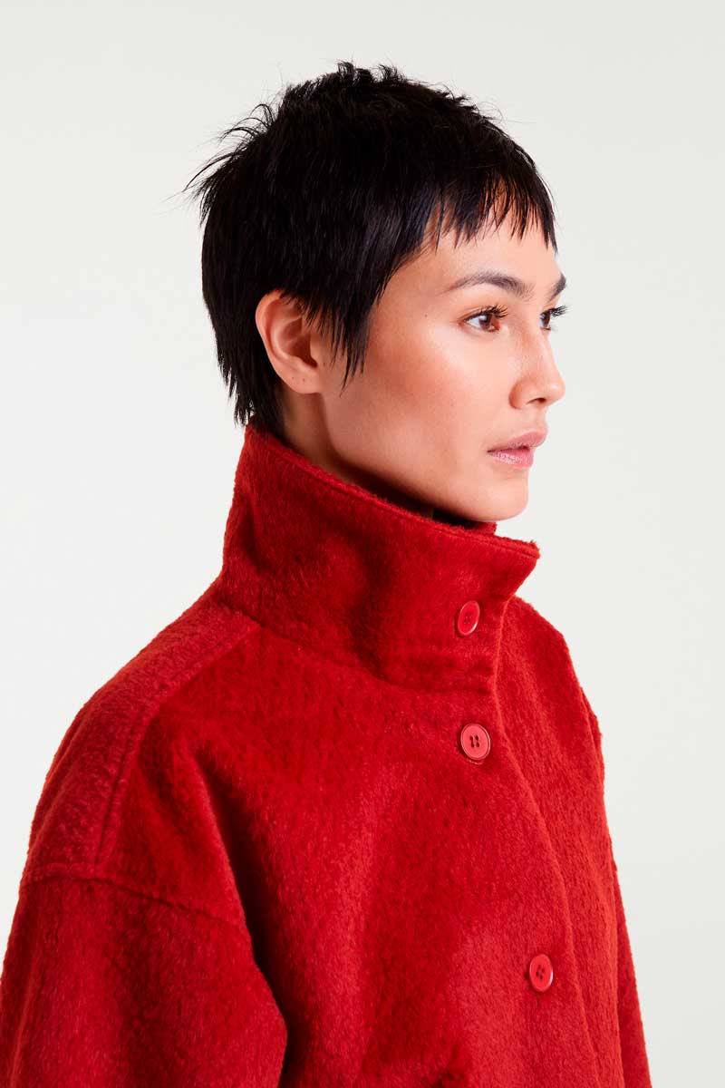 Compania Fantastica Red Long Coat
