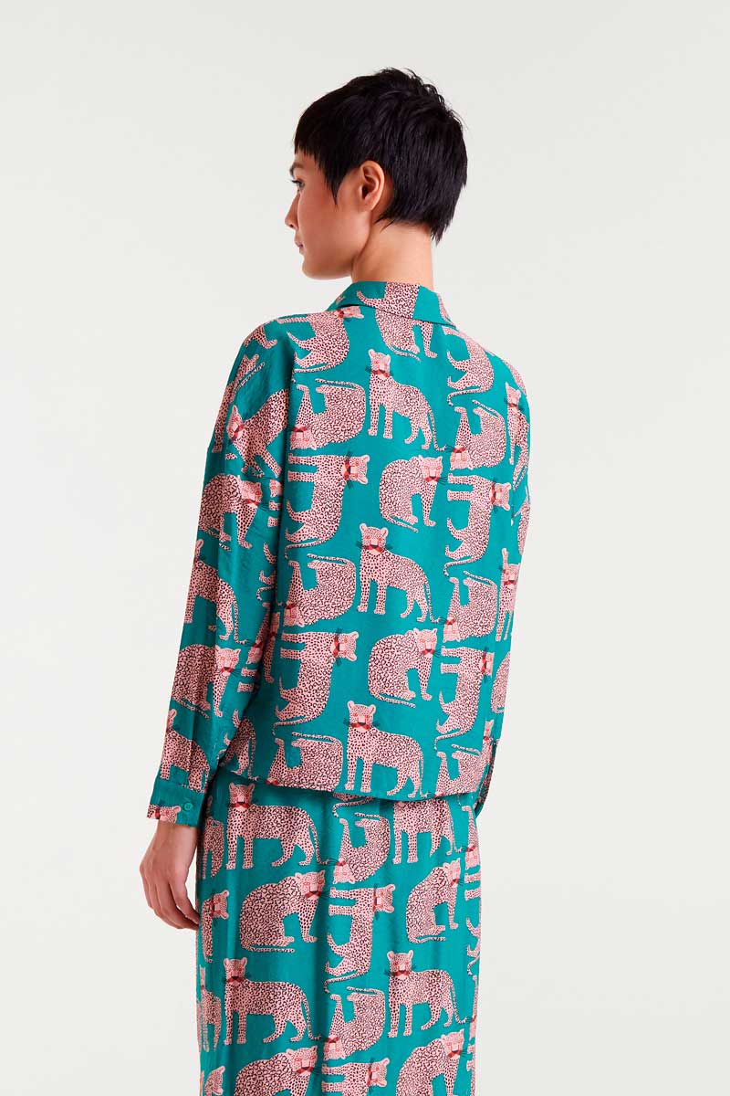 Chemise Onca Verte Multi Compania Fantastica