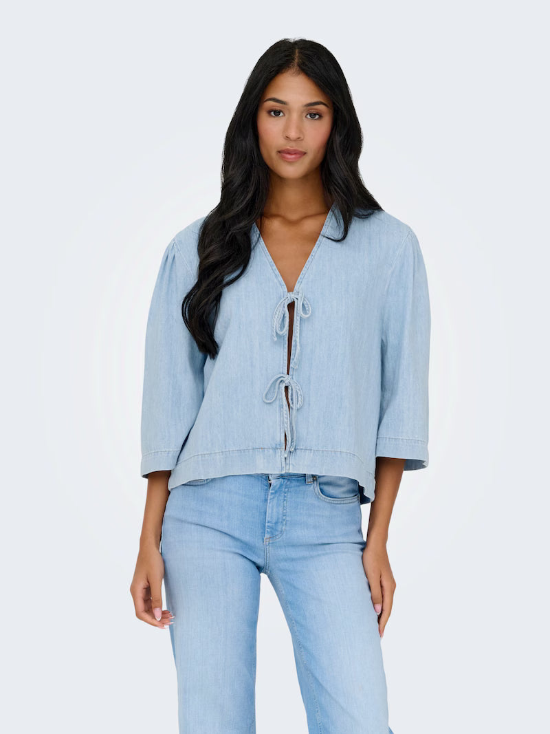 Haut Zola Denim Bleu Only