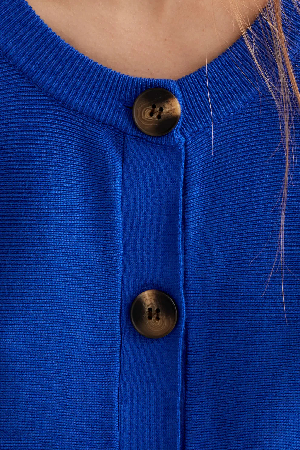 Blue Knit Cardigan Compania Fantastica