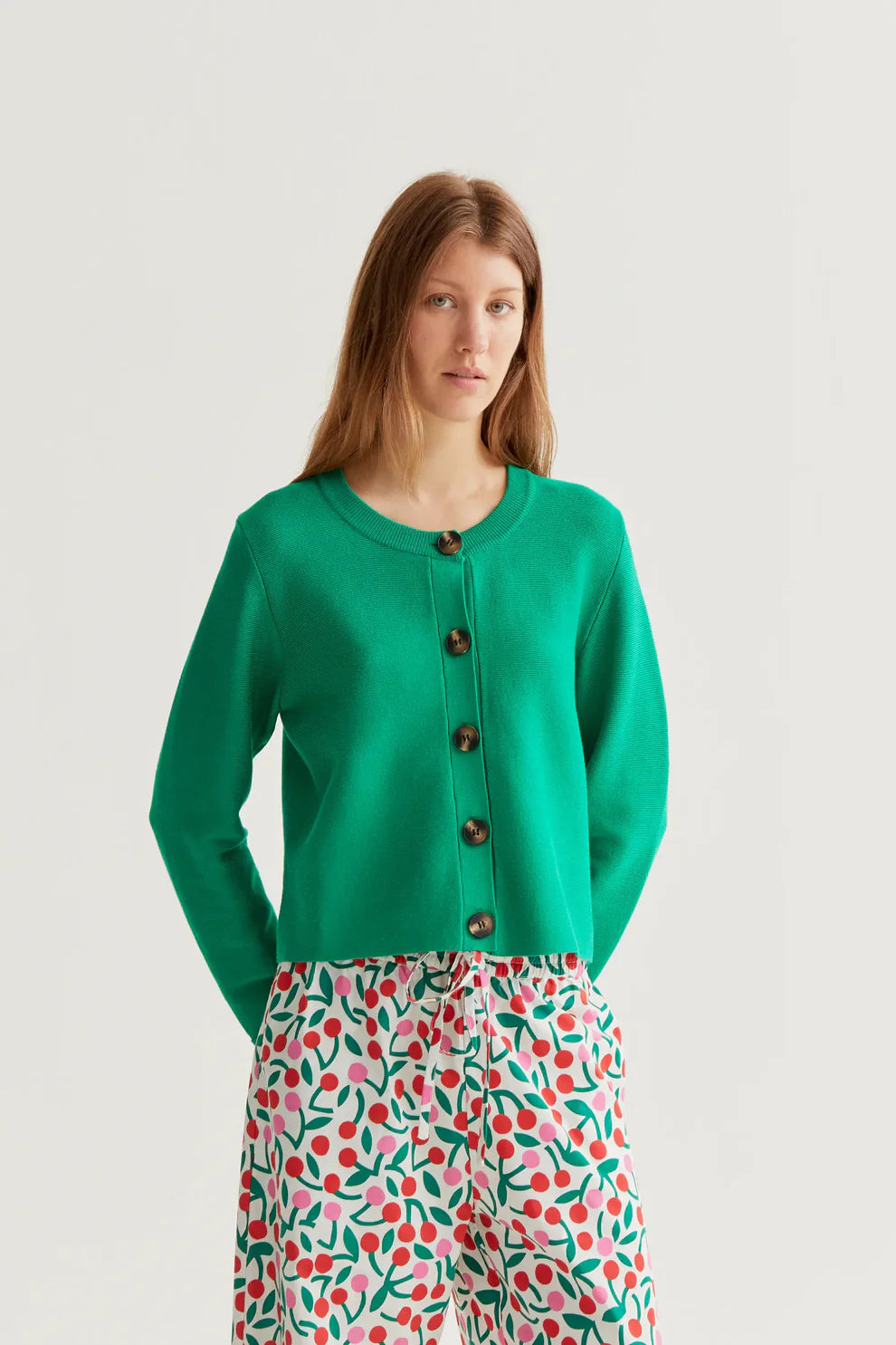 Cardigan Vert Knit Compania Fantastica