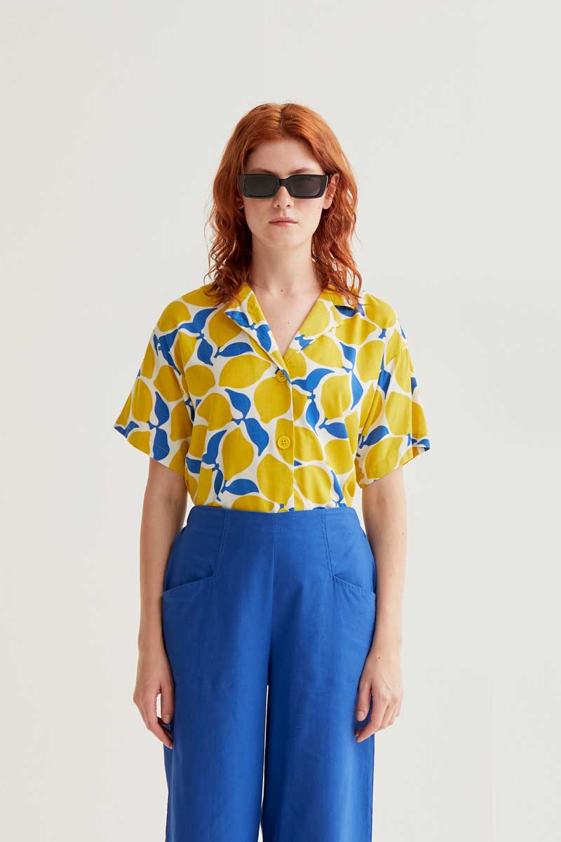 Limone Yellow Multi Compania Fantastica Shirt