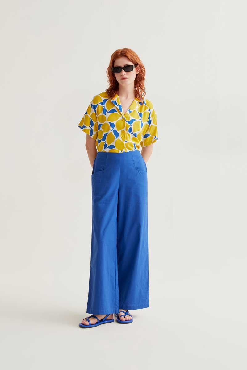 Chemise Limone Jaune Multi Compania Fantastica