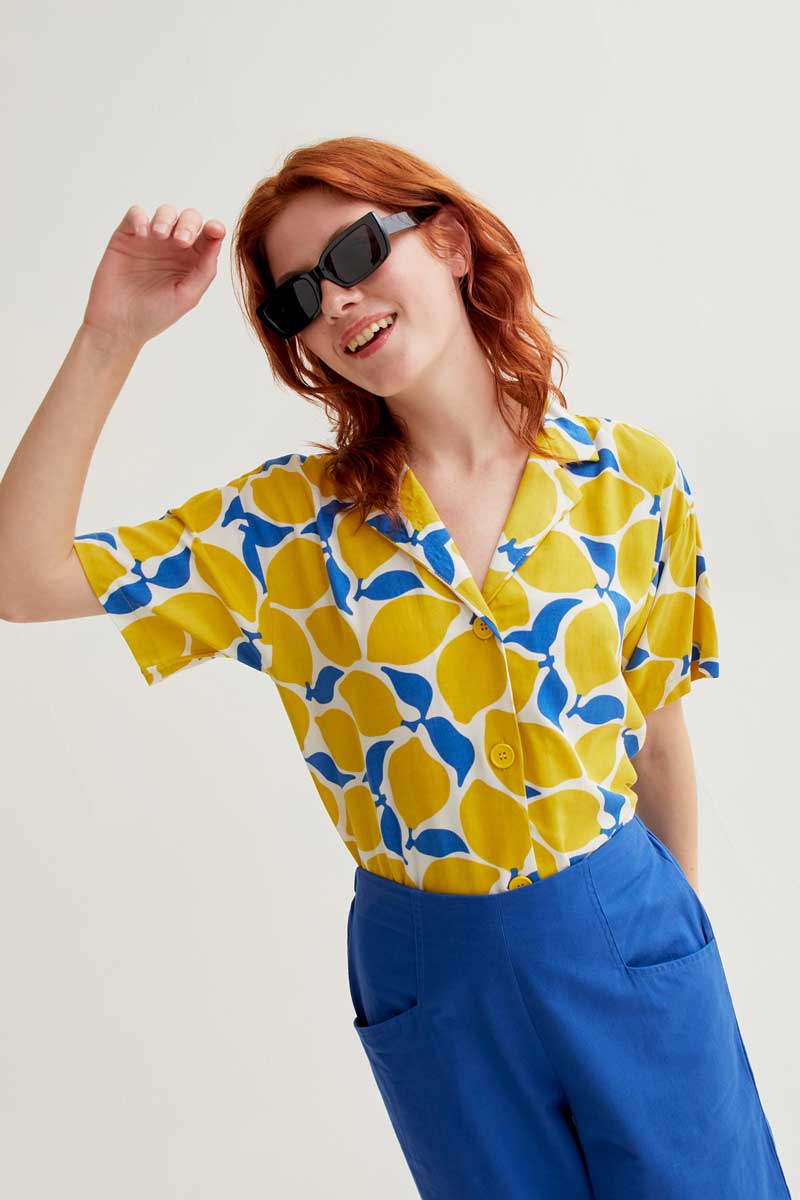 Limone Yellow Multi Compania Fantastica Shirt