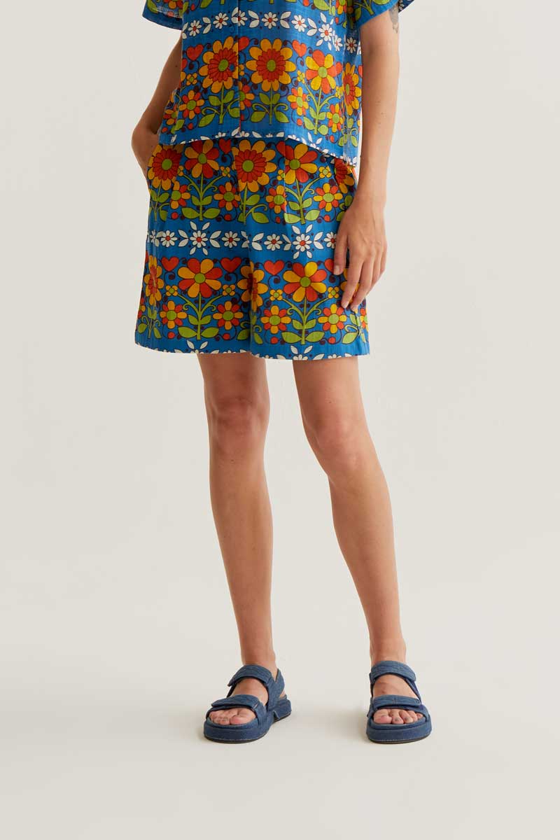 Short Flora 70s Compania Fantastica