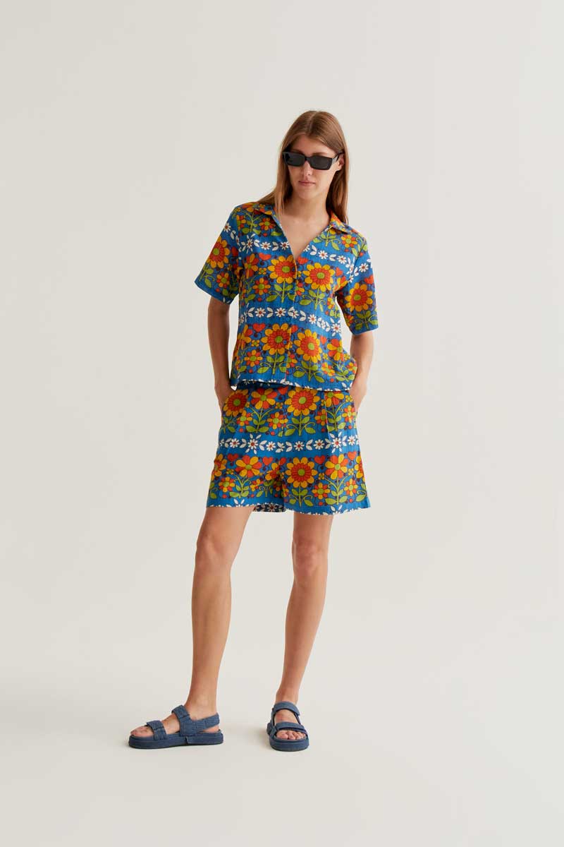Short Flora 70s Compania Fantastica