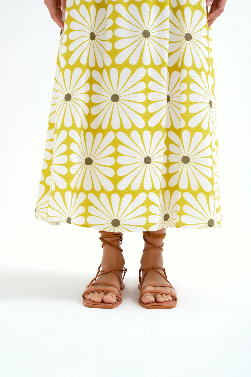 Compania Fantastica Olive Blossom Skirt