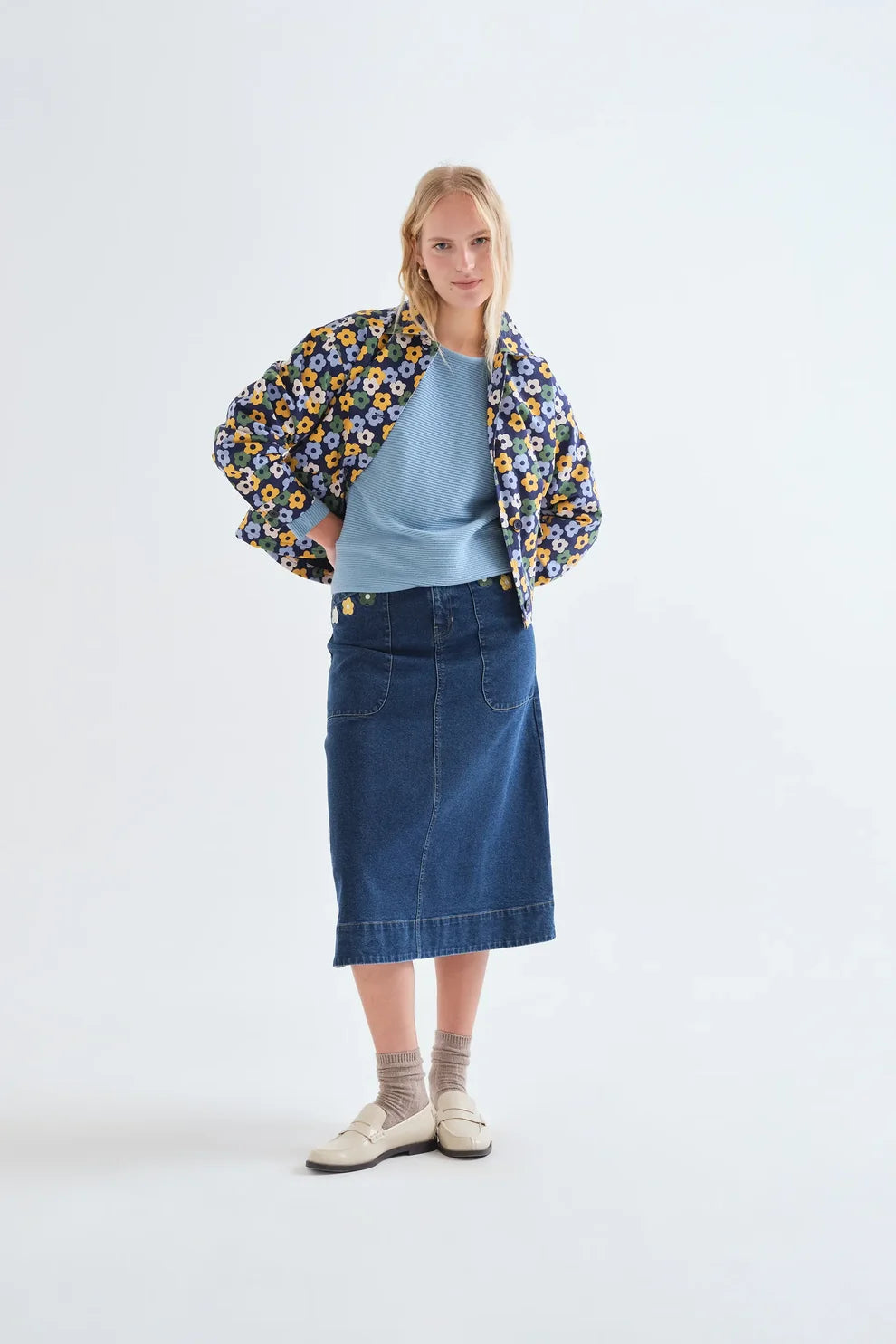 Haut Laurie Bleu Compania Fantastica