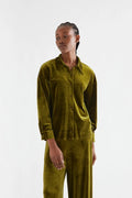Chemise Terciopelo Vert Compania Fantastica
