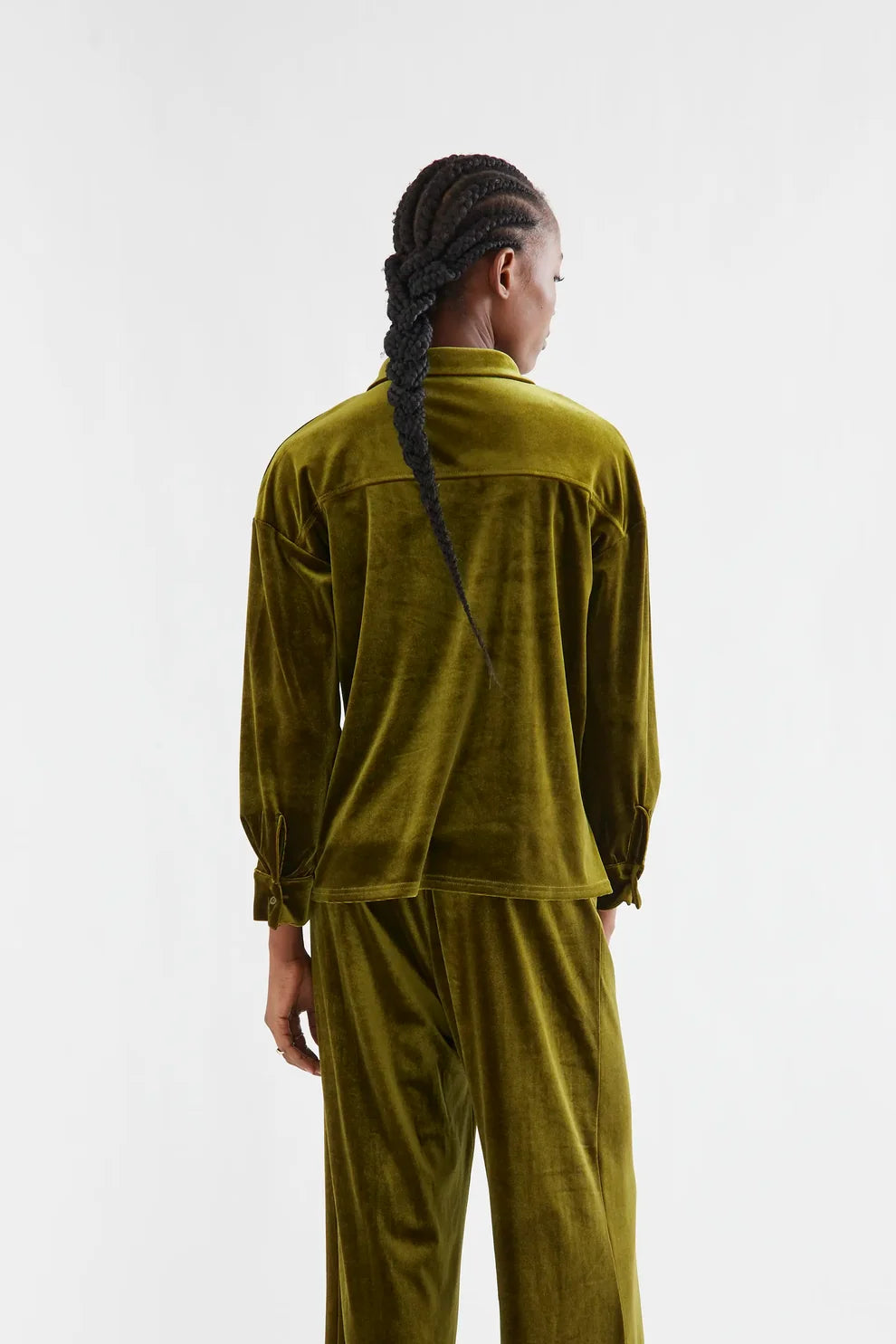 Chemise Terciopelo Vert Compania Fantastica