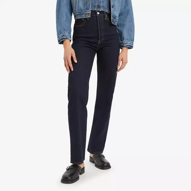 Levi's Ribcage Full Length Jeans Small Course