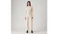 Levi's Ribcage Ankle Zip ND White Swan Jeans