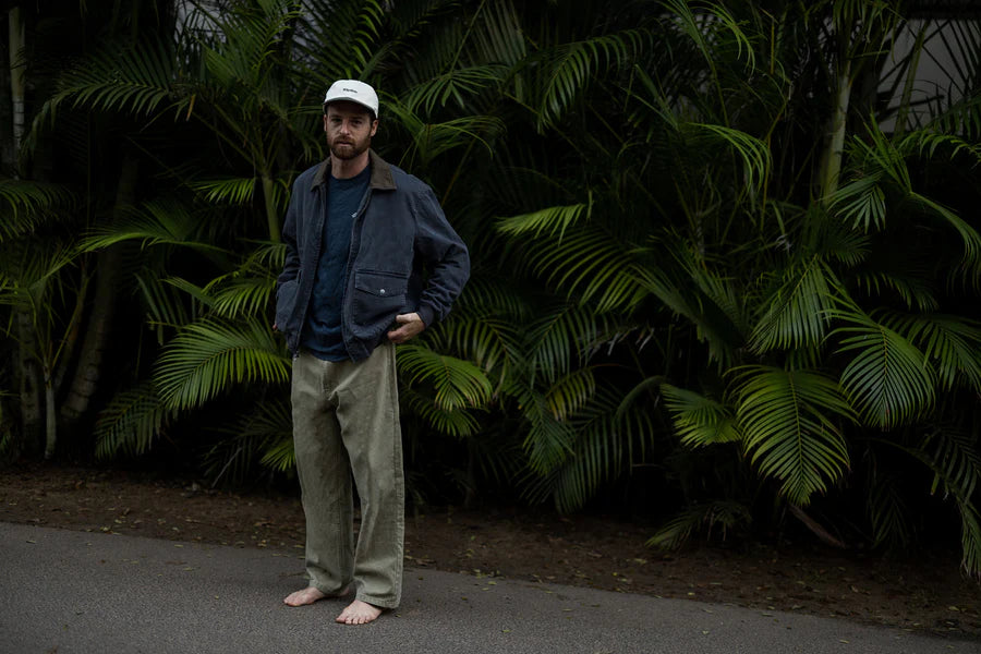 Manteau Canvas Bomber Charcoal Rhythm