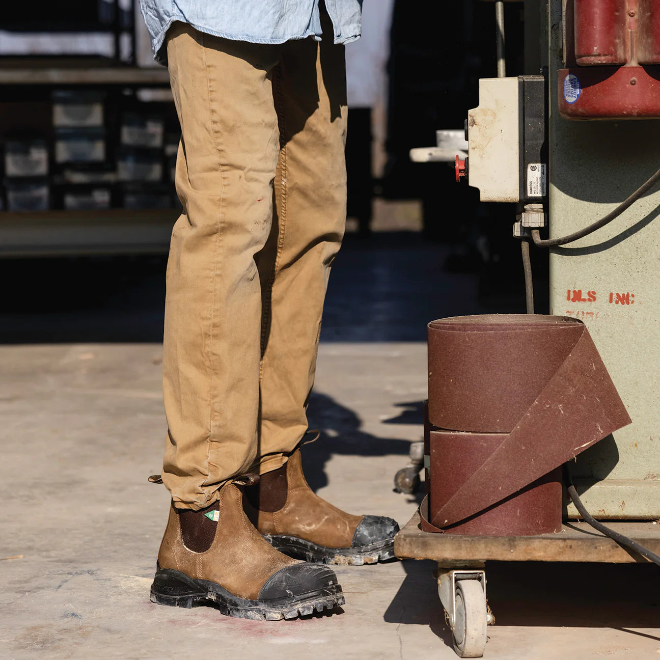 Boot 969 Work & Safety - Brown Blundstone