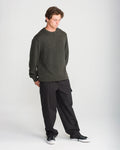 Chandail Bleached Crew Olive Volcom