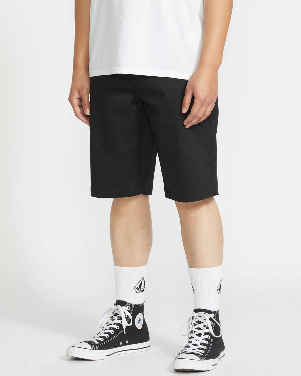 Volcom Men's Short Frickin Modern Stretch 21 Black
