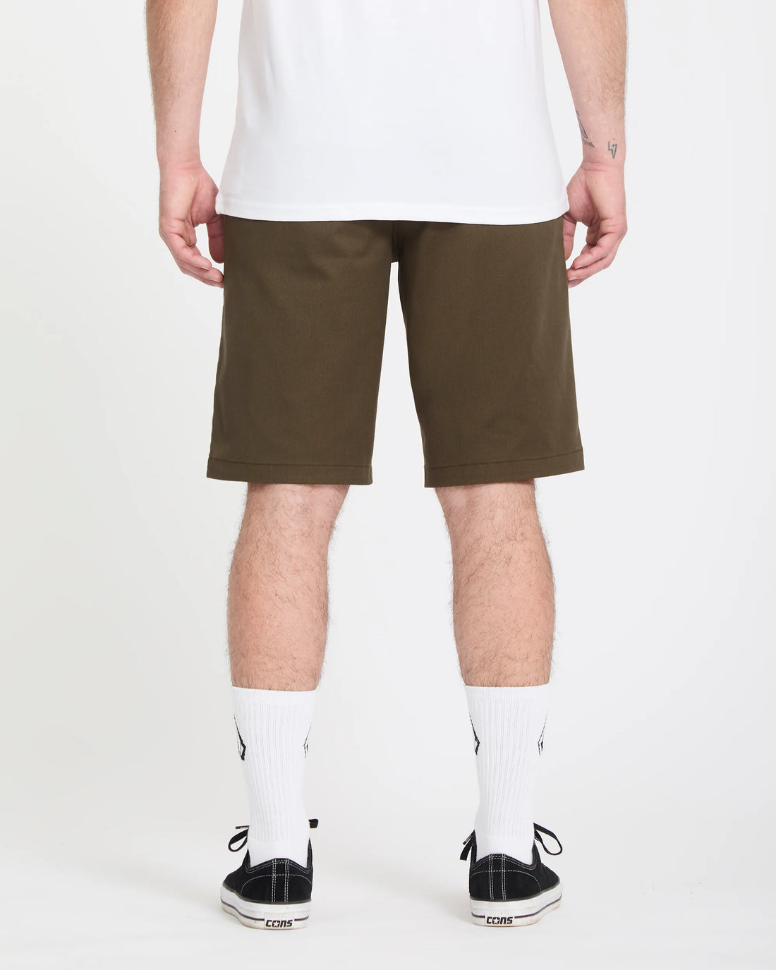Short Frickin Modern Stretch 21 Khaki Volcom