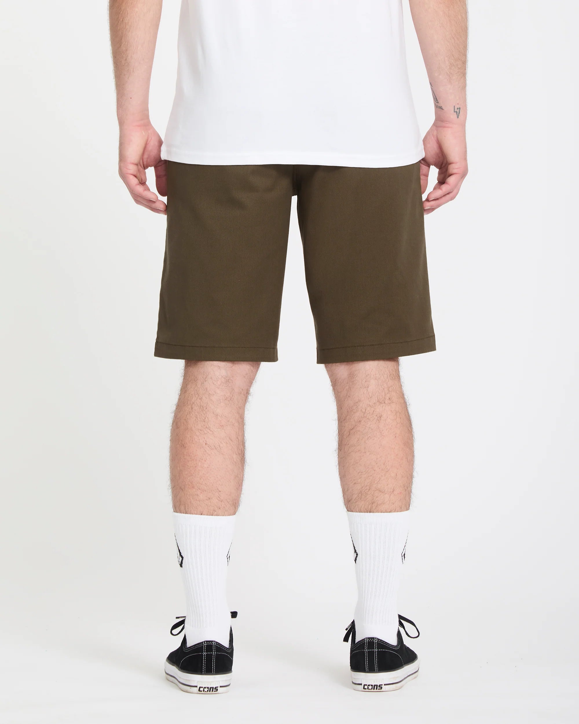 Short Frickin Modern Stretch 21 Khaki Volcom