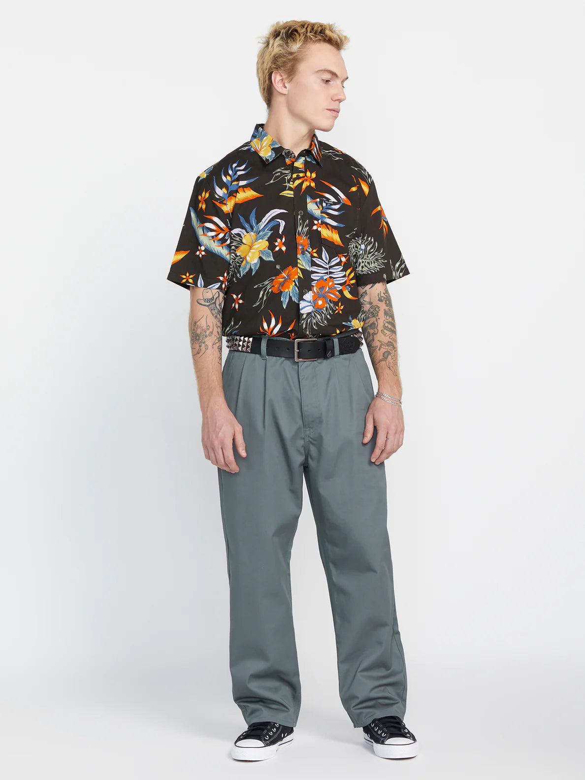 Pantalon Briqlayer Pleat Ardoise Volcom