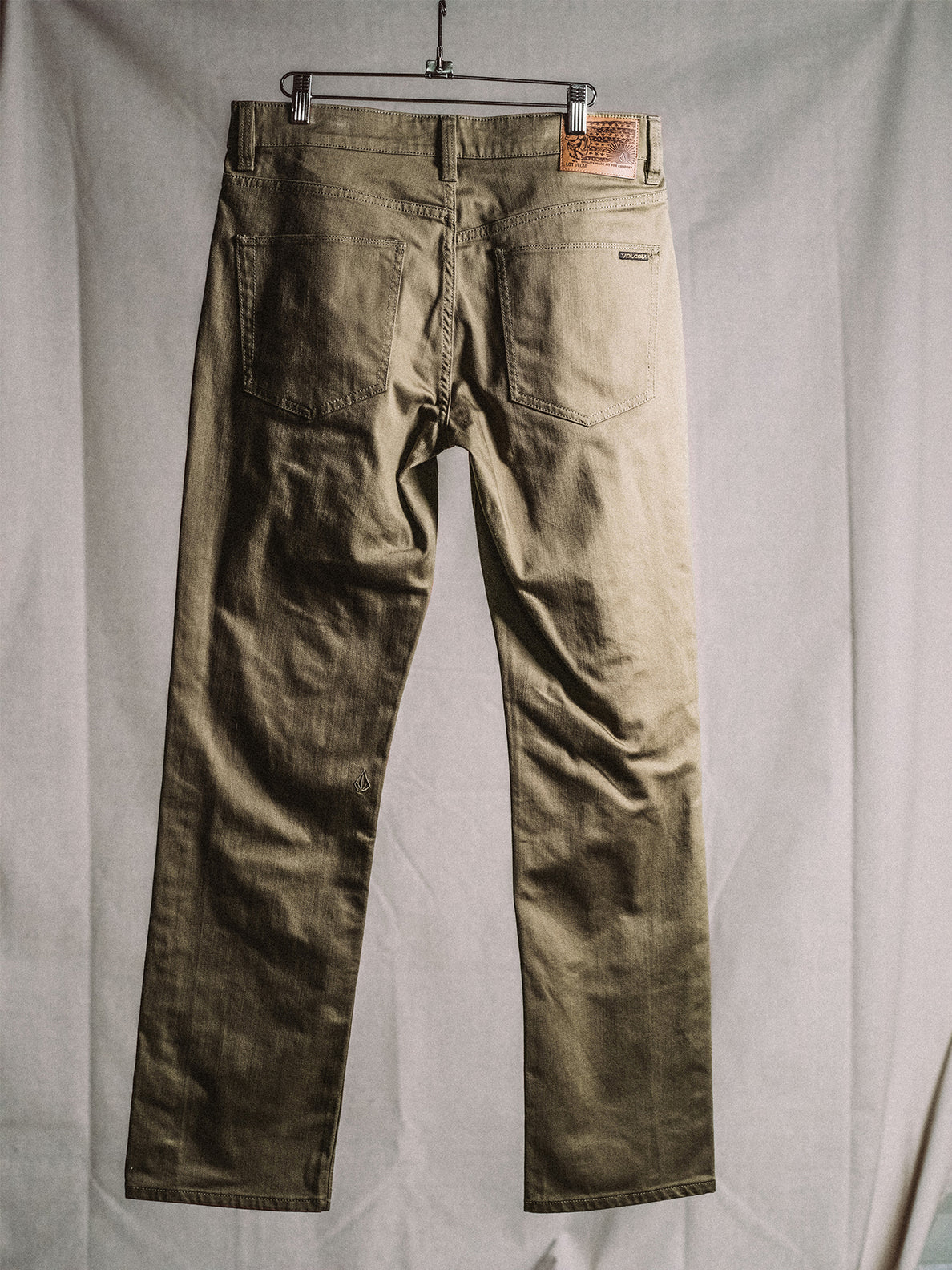 Pantalon Solver 5 Pocket Slub Bison Volcom