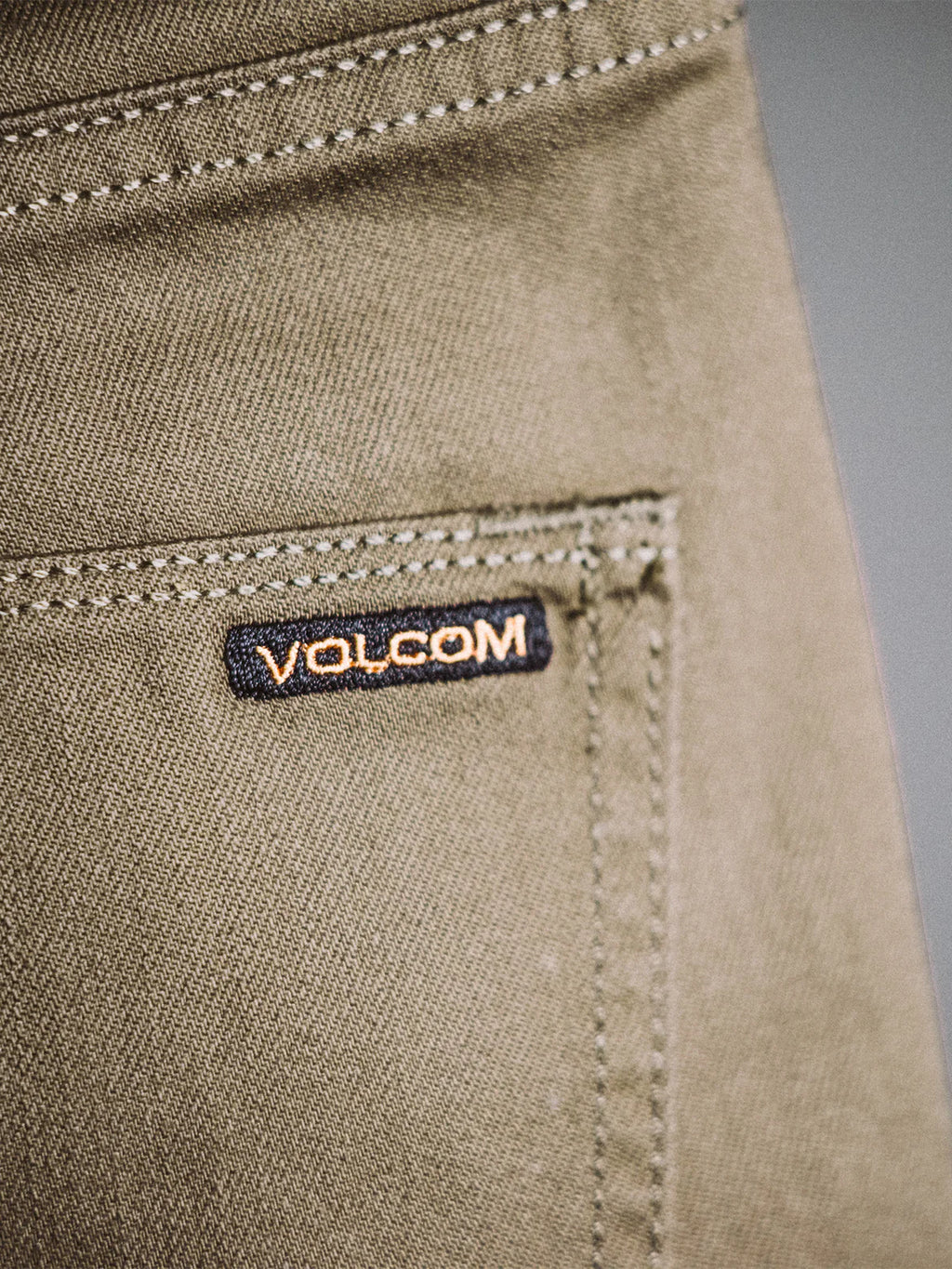 Volcom Solver 5 Pocket Slub Bison Pants