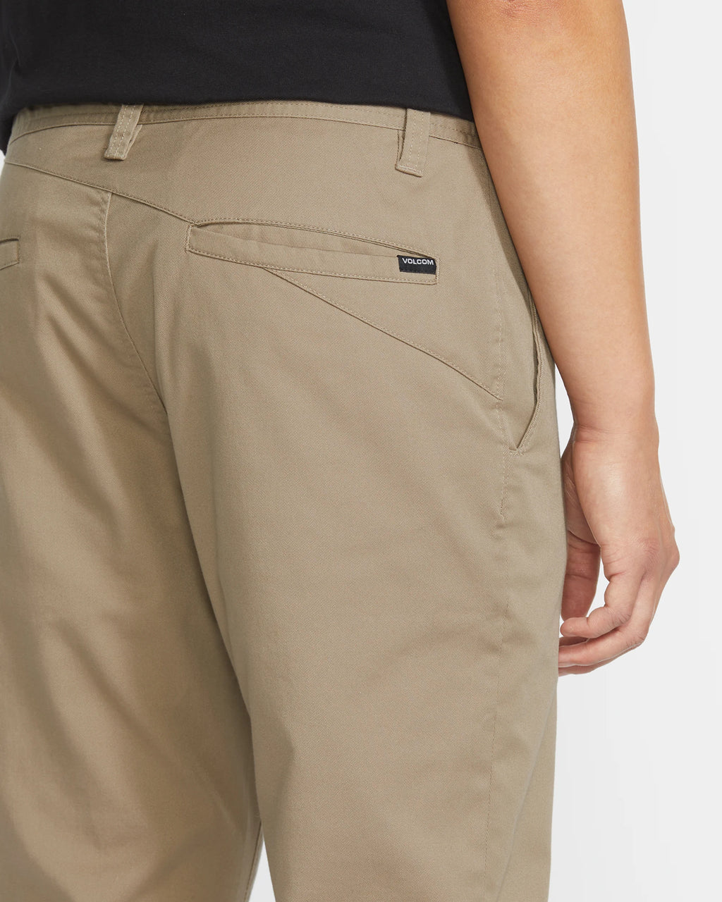 Volcom Frickin Modern Stretch Beige Pants