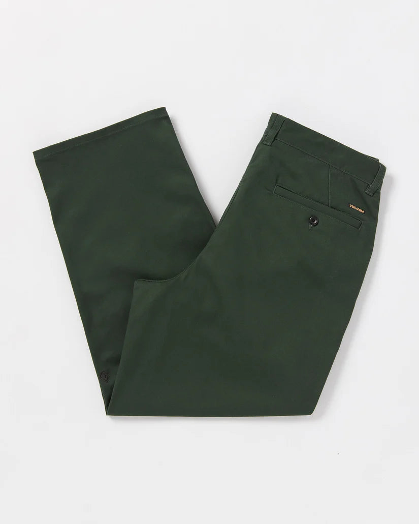 Pantalon Billow Twill Dark Foret Volcom