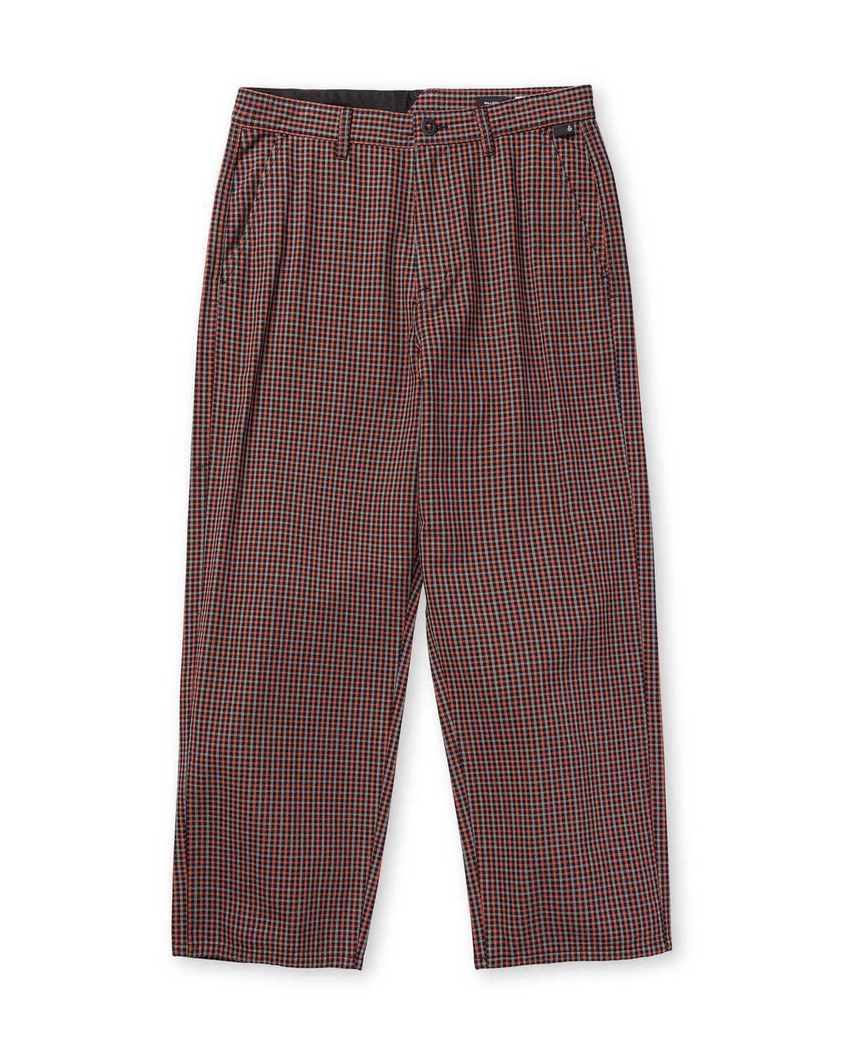 Pantalon Billow Plaid Brun Patina Volcom
