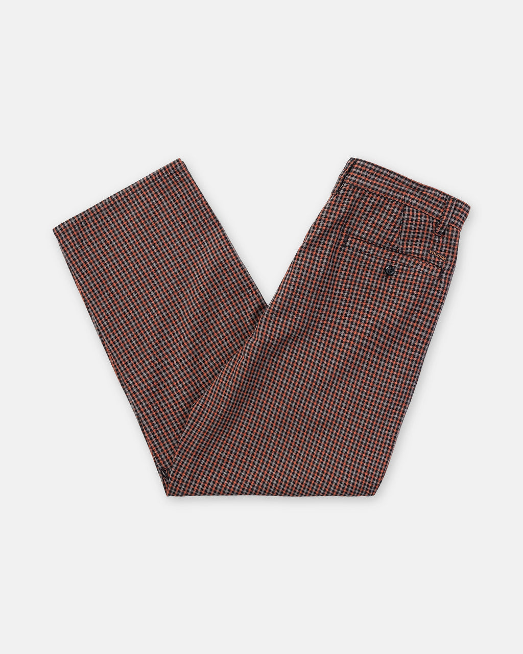 Pantalon Billow Plaid Brun Patina Volcom