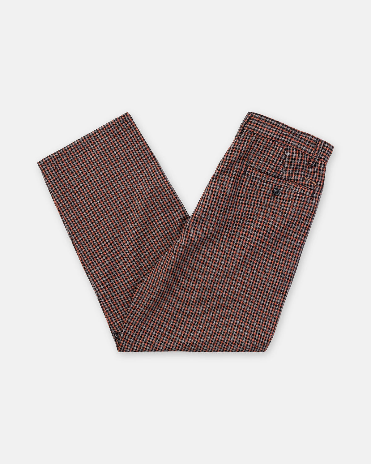 Pantalon Billow Plaid Brun Patina Volcom
