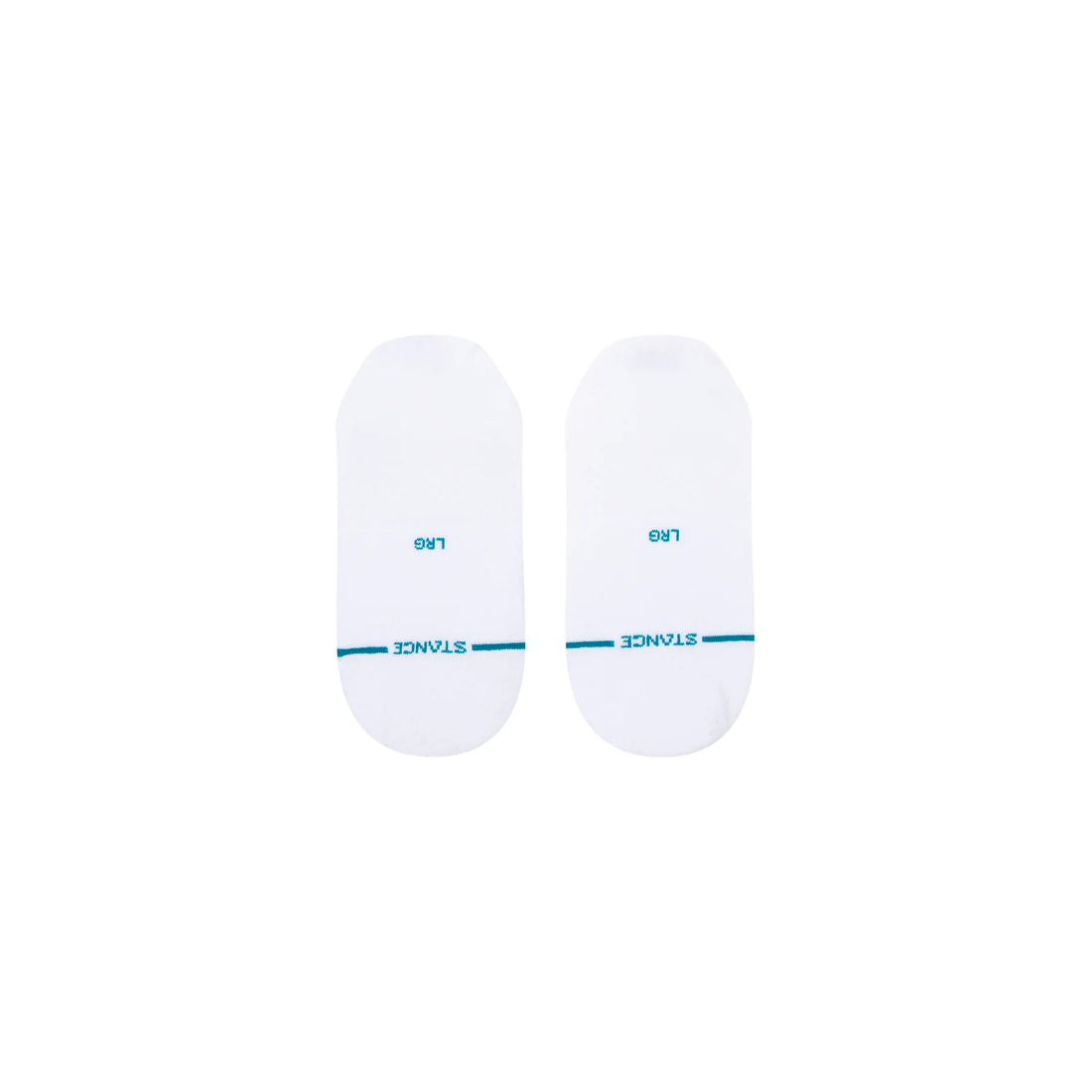Bas Icon No Show Blanc Stance
