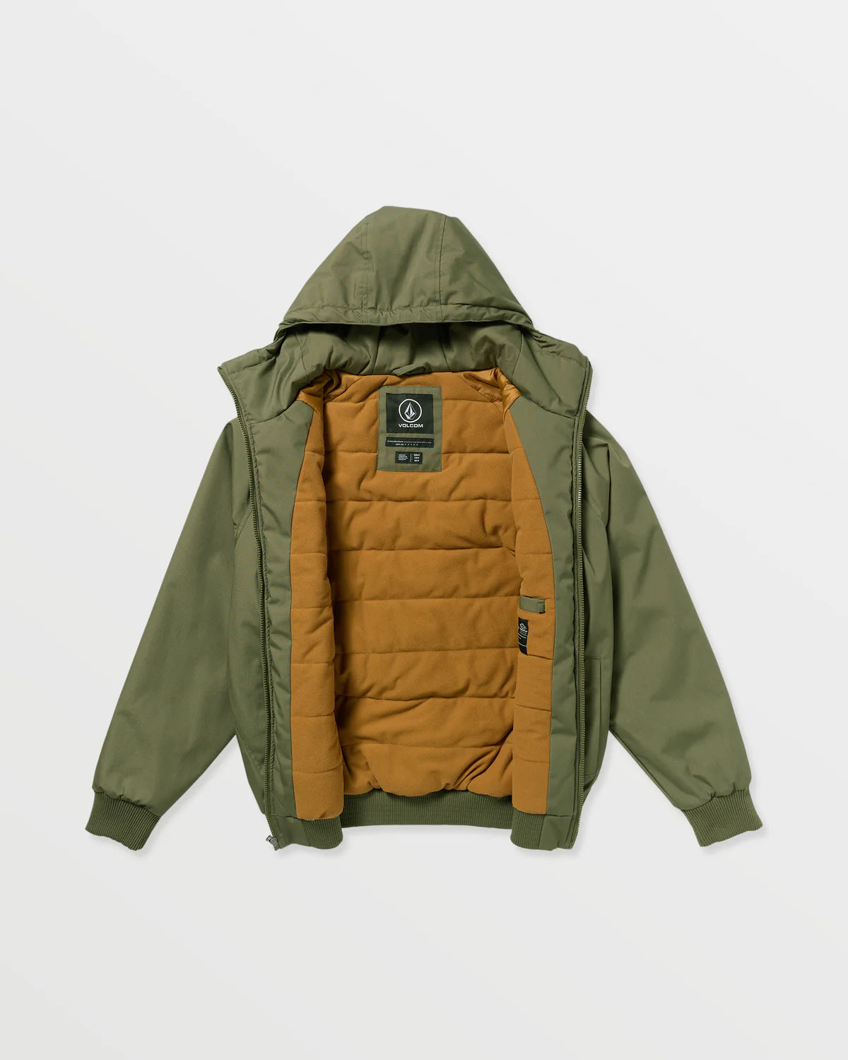 Volcom Hernan 10K Moss Green Jacket
