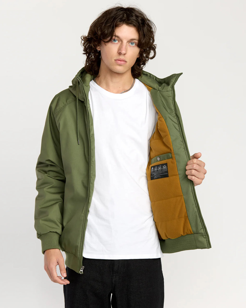 Volcom Hernan 10K Moss Green Jacket