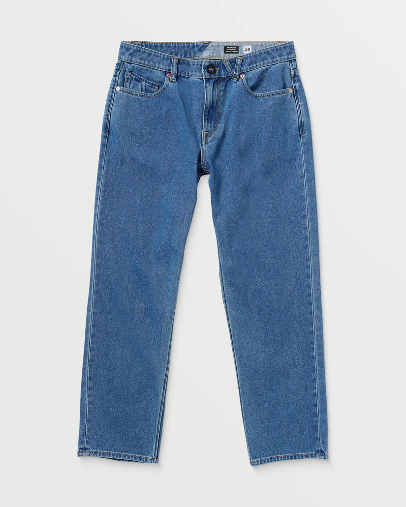 Volcom Modown Tapered Issue Blue Jeans