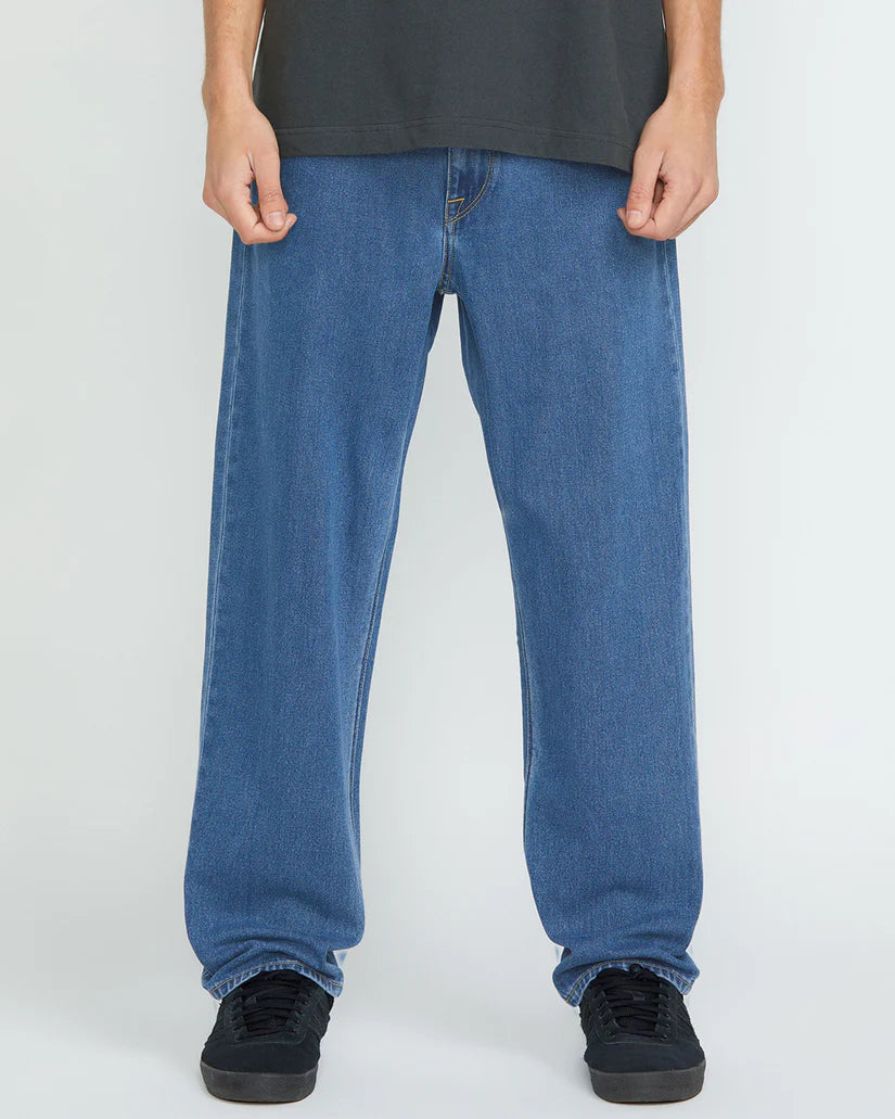 Volcom Modown Tapered Issue Blue Jeans