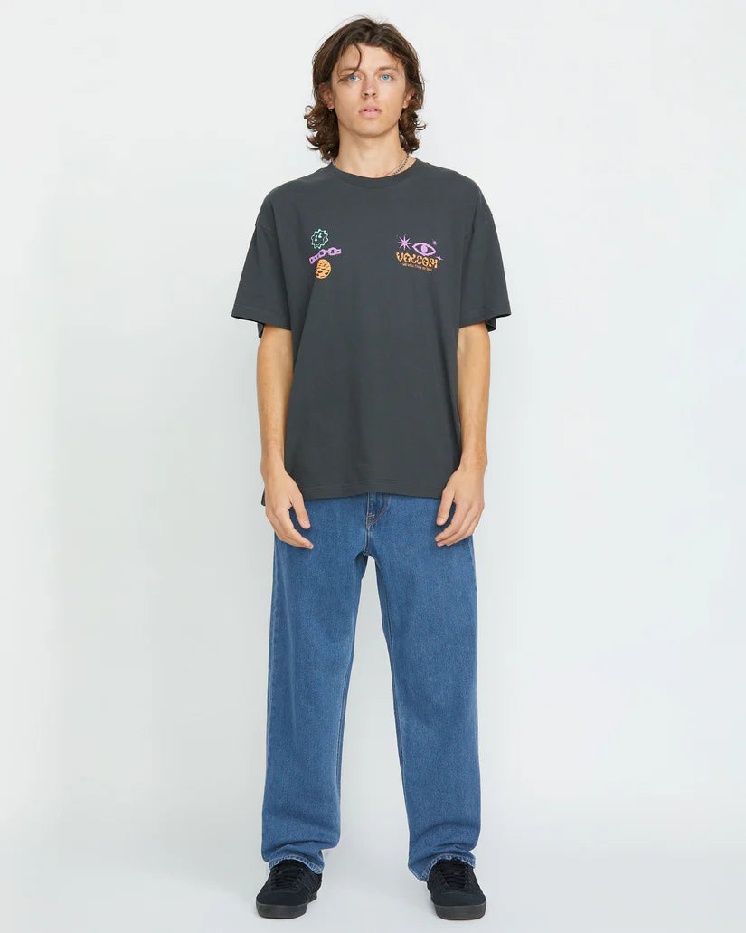 Volcom Modown Tapered Issue Blue Jeans
