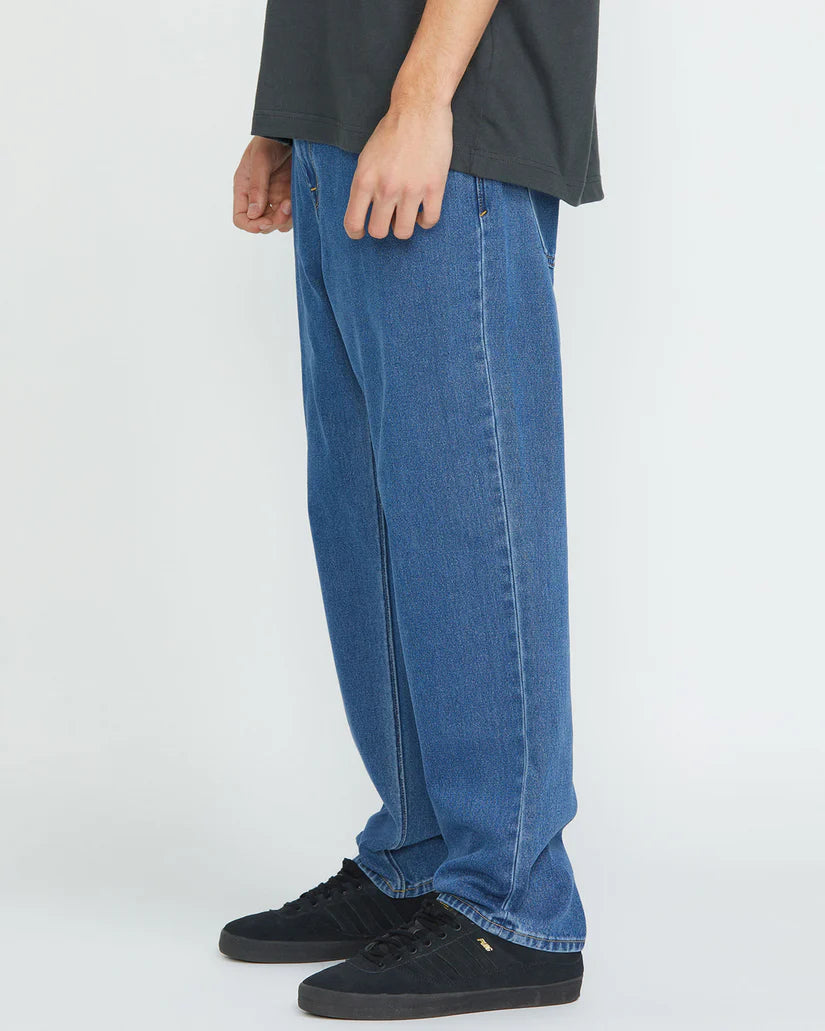 Volcom Modown Tapered Issue Blue Jeans
