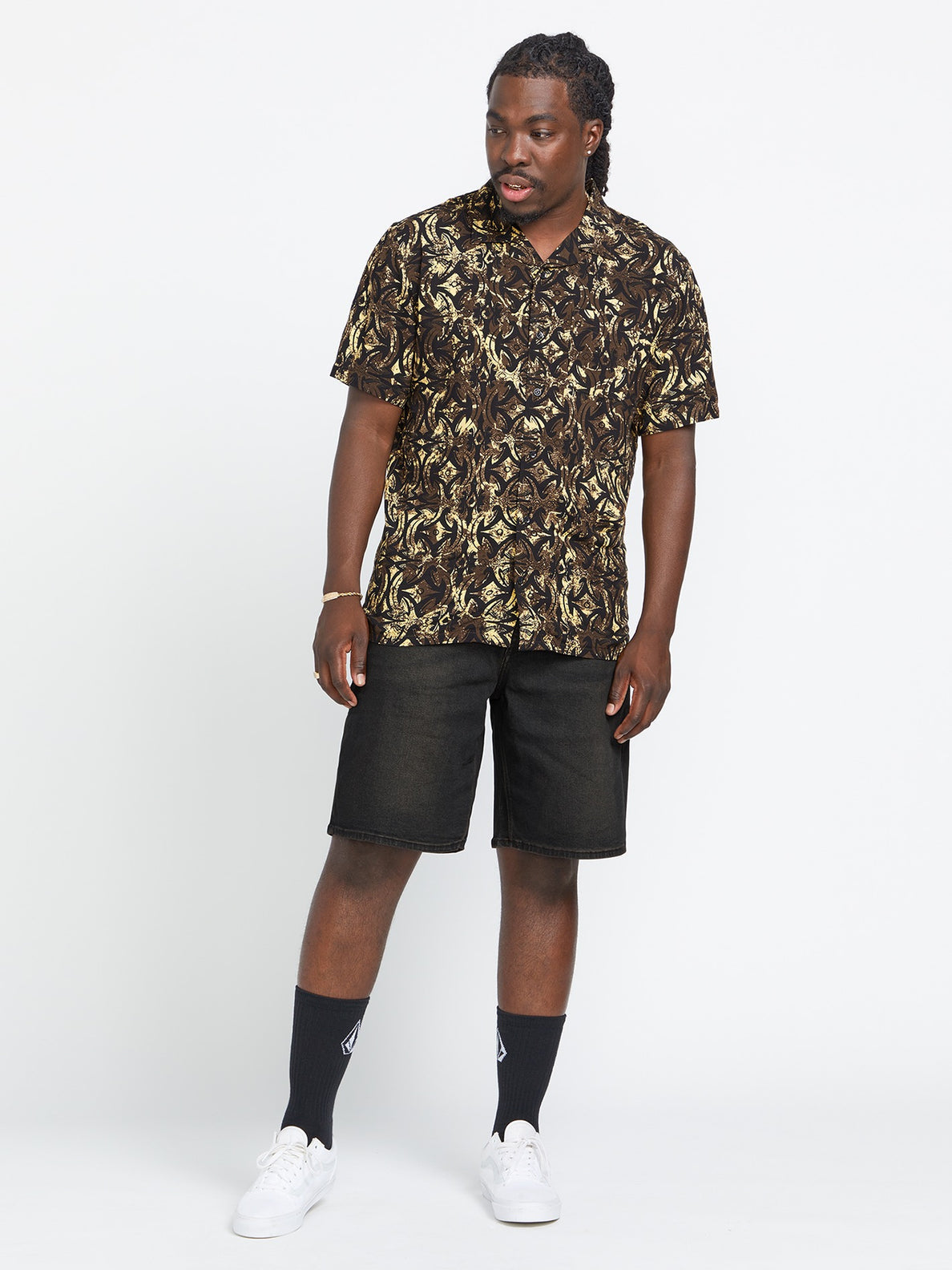 Short Billow Denim Noir Volcom