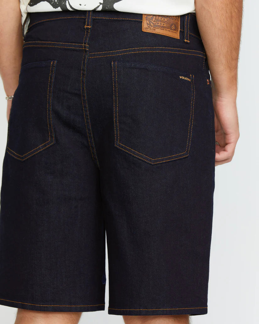 Short Billow Denim Rinse Volcom