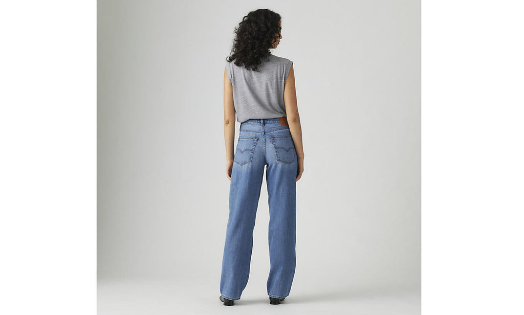 Levi's Heavy Check Dad Baggy Jeans