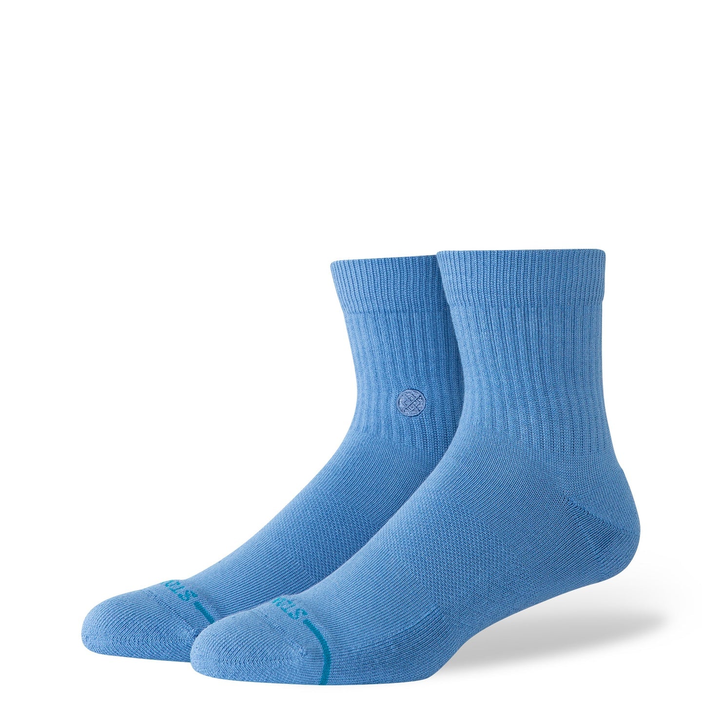 Bas Icon Quarter Capri Bleu Stance