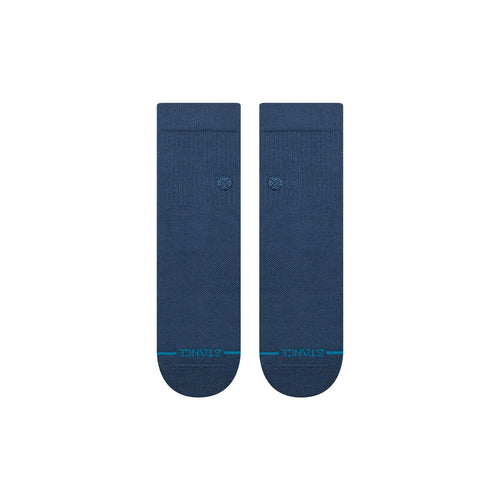 Bas Icon Quarter Deep Teal Stance