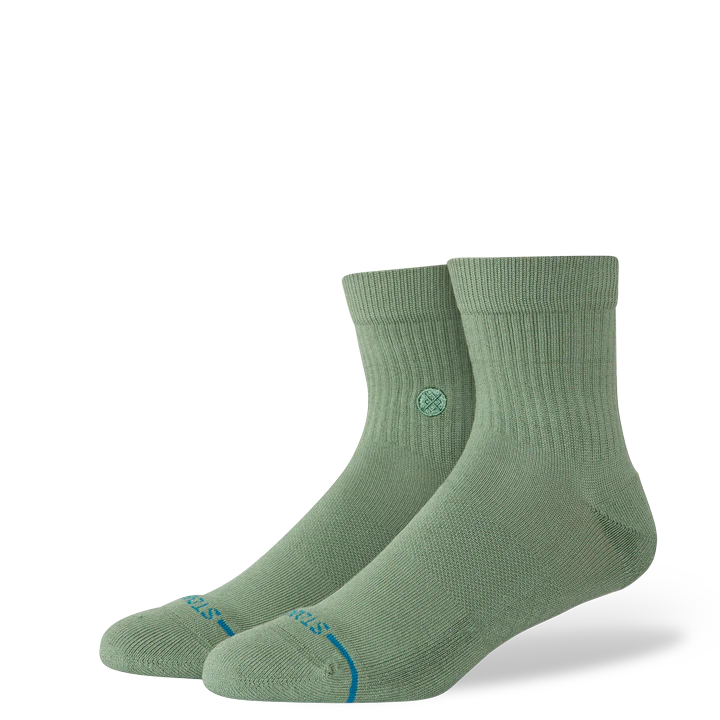 Bas Icon Quarter Sage Stance