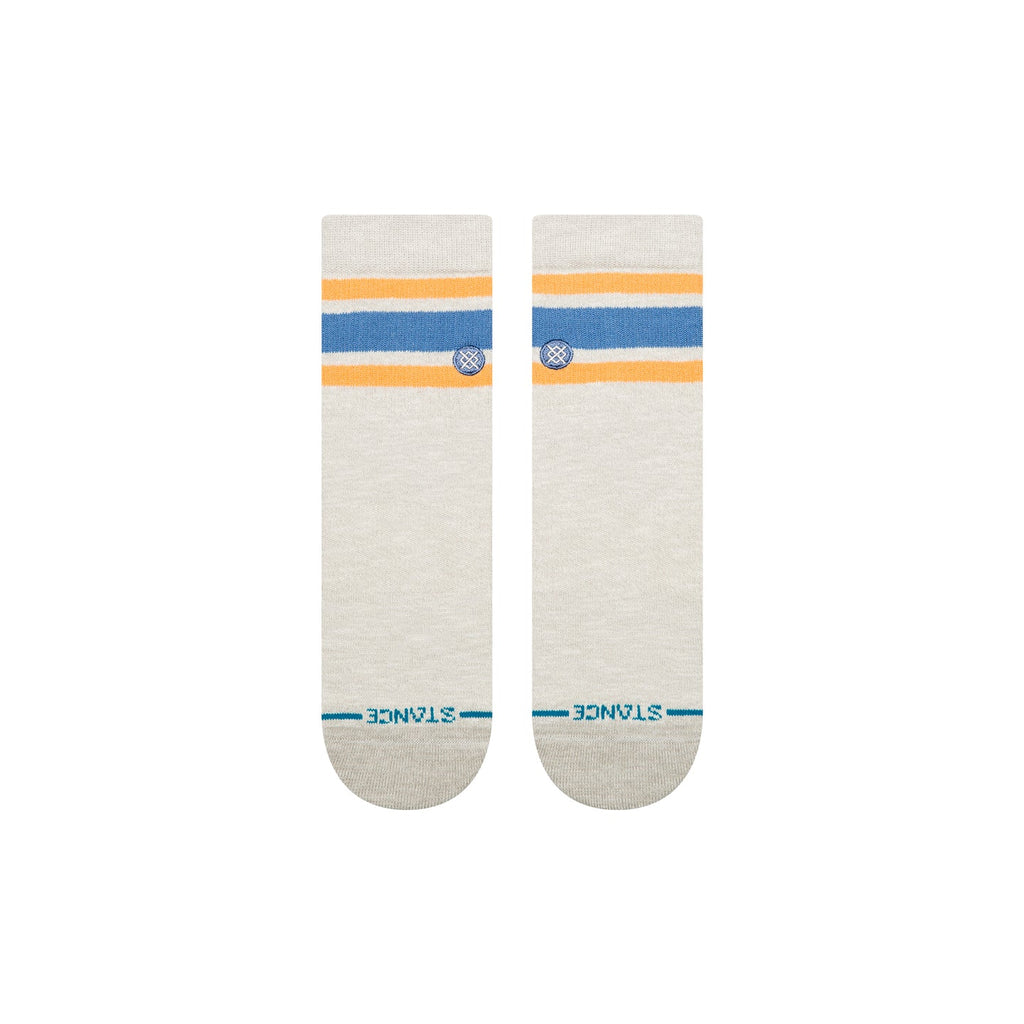 Stance Boyd Quarter Slub Grey Marl Socks