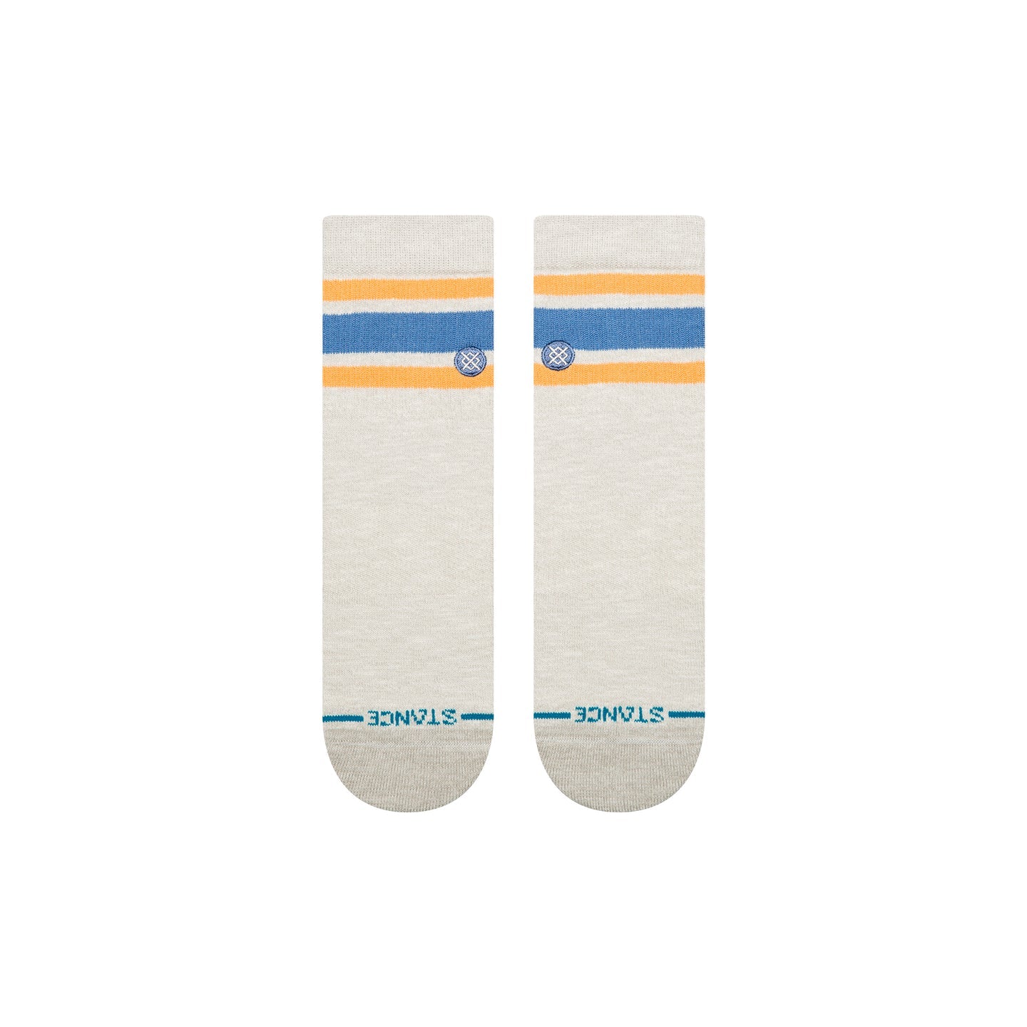 Stance Boyd Quarter Slub Grey Marl Socks