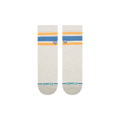 Bas Slub Boyd Quarter Gris Chiné Stance